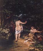 Gustave Courbet The bathers oil painting